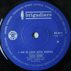 I Am in Love with Sophia — Lance James
