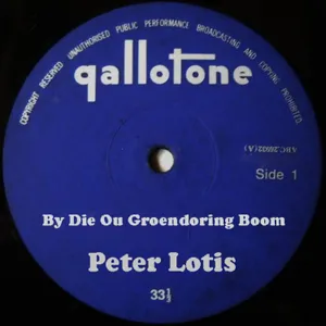 By Die Ou Groendoring Boom + keur Op Keur — Peter Lotis