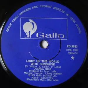 Light up the World with Sunshine — Joanna Field