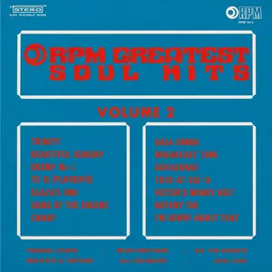 Greatest Soul Hits Volume 2 album cover