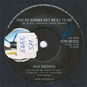 You're Gonna Get Next To Me — Ray Brooks