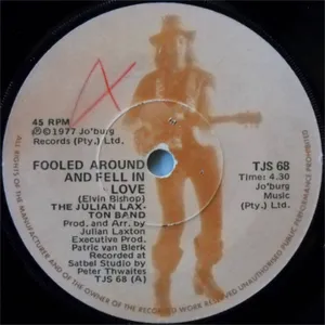 Fooled Around And Fell In Love + Johannesburg — The Julian Laxton Band