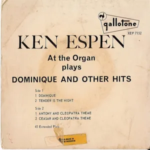 Plays Dominique and Other Hits — Ken Espen