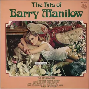 The Hits of Barry Manilow album cover