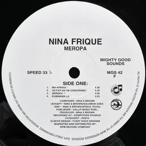 Meropa album cover