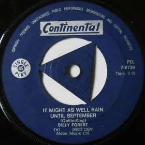 It Might As Well Rain Until September + Ginny Come Lately — Billy Forrest