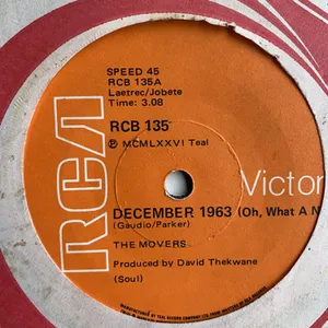 December 1963 (Oh, What a Night) album cover