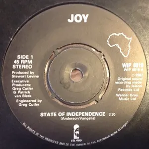 State of Independence + Pata-Pata — Joy