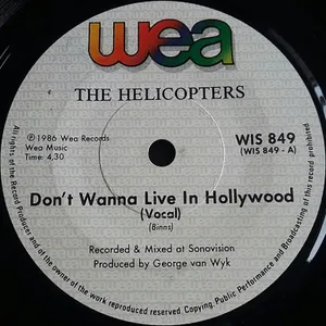 Don't Wanna Live in Hollywood album cover