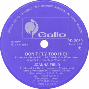 Don't Fly Too High — Joanna Field