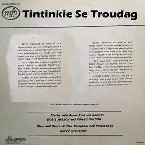 Tintinkie Se Troudag album cover